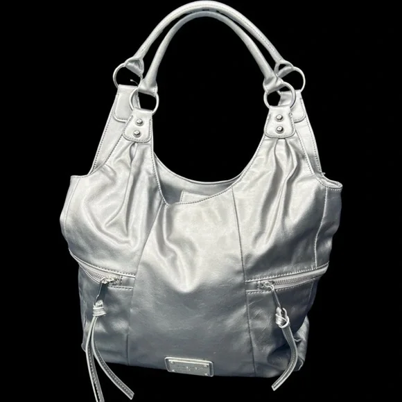 Nine West silver shoulder bag - Picture 2 of 15